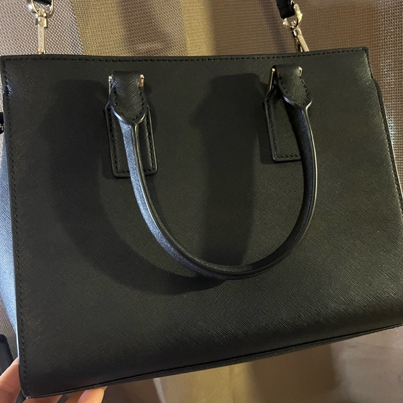 Kate Spade Black Saffiano Leather Medium Satchel - Picture 2 of 4